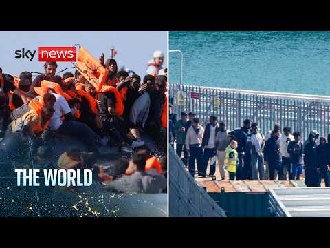 Why it’s still so easy to reach Europe and cross the Channel | The World with Dominic Waghorn