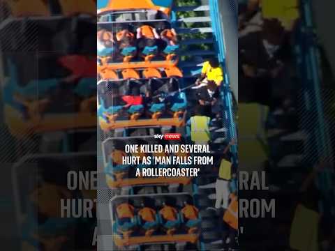 One killed and several hurt as ‘man falls from a rollercoaster’