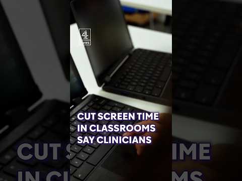 Schools urged to cut screen time in classrooms by medical experts