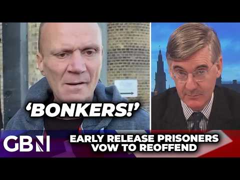 ‘BONKERS!’ Jacob Rees-Mogg FUMES over prisoner early release scheme as criminals vow to REOFFEND