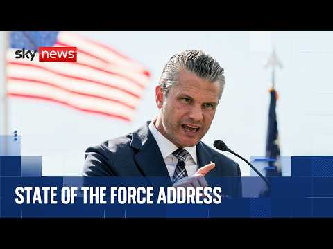 Hegseth delivers State of the Force address