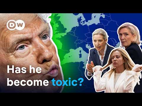 Why Europe’s far right is turning away from Trump | DW News