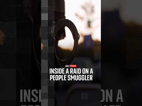 Inside a raid on a people smuggler