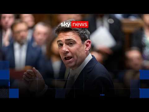 PMQs | Andy Burnham faces questions from MPs