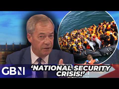 Nigel Farage labels small boats a ‘national security CRISIS’ as MI5 Chief reveals Iran link attacks