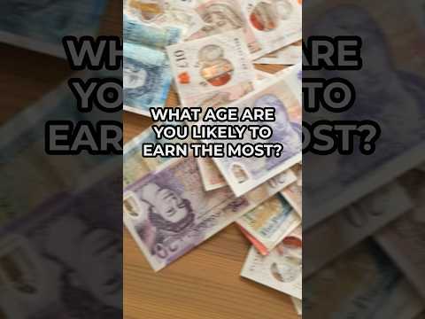What age are you likely to earn the most?