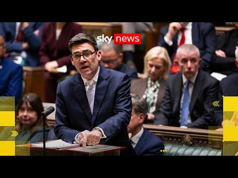 PMQs | Andy Burnham faces MPs’ questions for third time