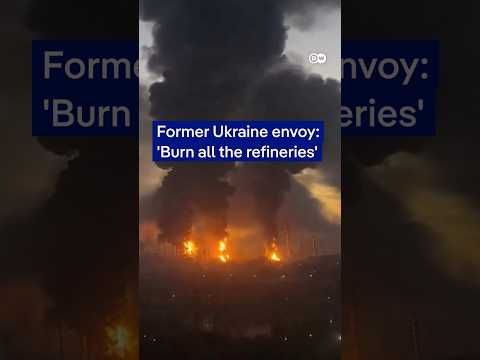 Former Ukraine envoy: ‘Burn all the refineries’ | DW News