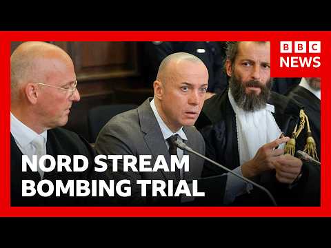 Germany puts Ukrainian on trial accused of blowing up Nord Stream pipelines | BBC News