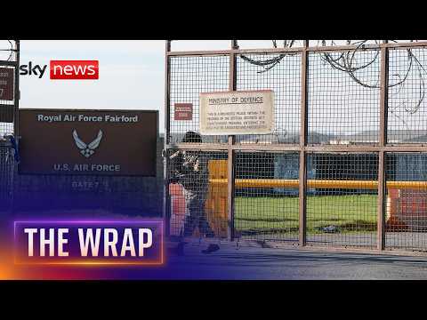 Dual UK-Iranian national arrested over RAF Fairford incident | The Wrap with Gillian Joseph