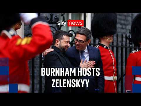 Zelenskyy meets UK PM as Ukraine faces uncertainty over US support