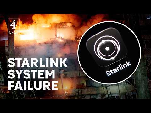Why did Starlink systems fail before Russian attacks on Ukraine?