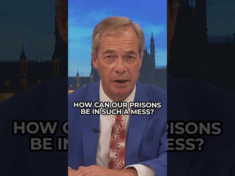 Nigel Farage: How are our prisons in THIS much of a mess?!