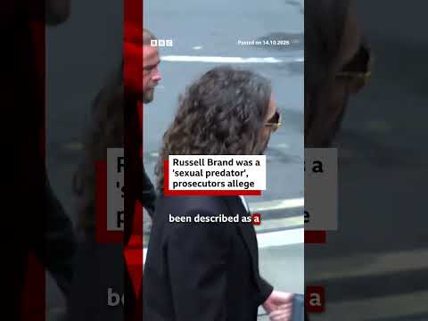 Russell Brand was a ‘sexual predator’, prosecutors allege. #BBCNews
