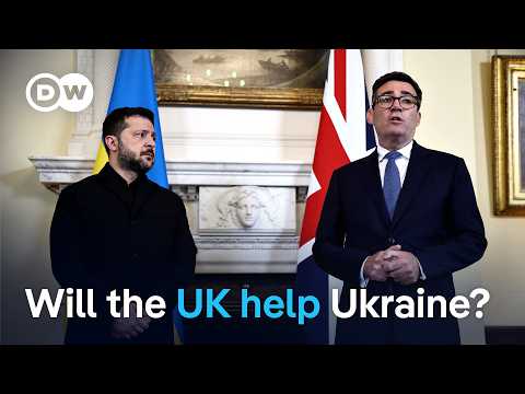 Ukraine’s Zelenskyy seeks UK support as country faces a growing US crisis | DW News