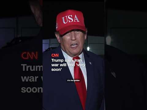 Trumo says Iran war will end ‘very soon’