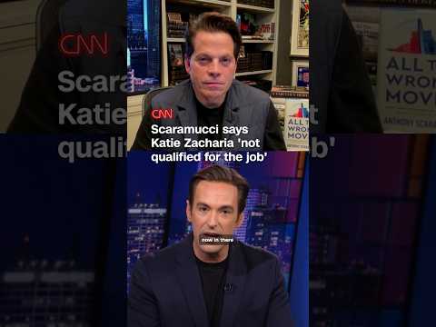 Scaramucci says Katie Zacharia ‘not qualified for the job’