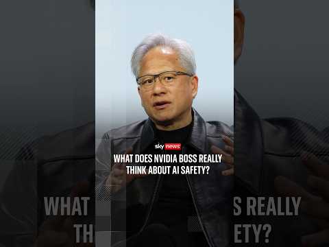 What NVIDIA’s CEO really thinks about AI’s safety