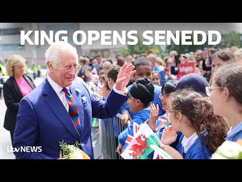 Watch LIVE: King officially opens the Welsh Parliament for the first time in five years