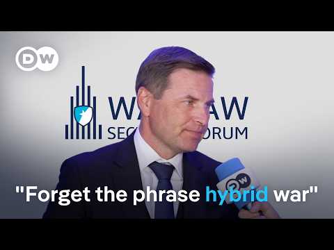 Estonia’s Hanno Pevkur on Russia’s shadow war | DW News