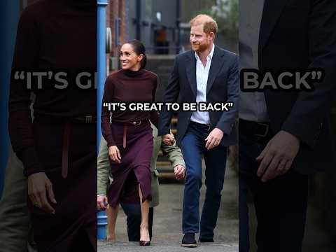 Prince Harry: It’s great to be back