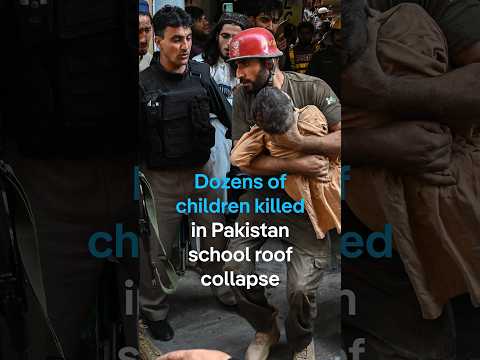 Dozens of children killed in Pakistan school roof collapse | DW News