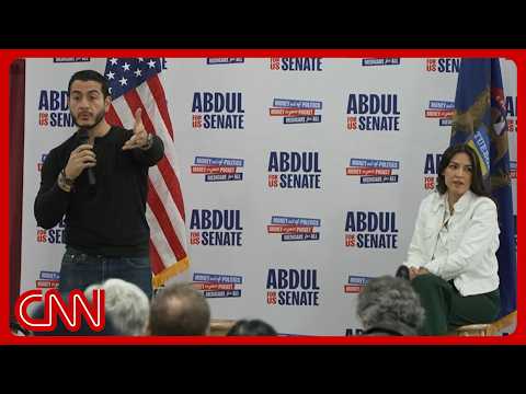 El-Sayed campaigns with AOC in Michigan ahead of Senate election