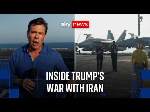 Sky News inside the US operation to control the Strait of Hormuz