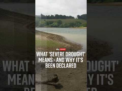 What ‘severe drought’ means – and why it’s been declared