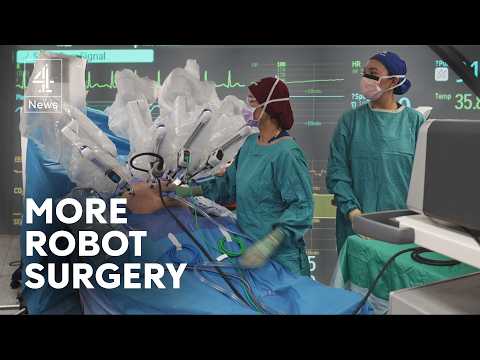 Watch as doctors perform revolutionary robot-assisted surgery