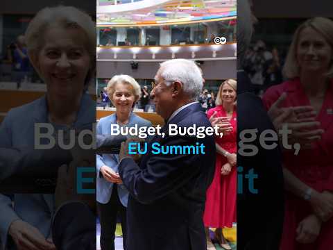 Day one of EU summit focuses on budget battle | DW News