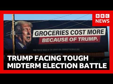 Voters turn on Trump over rising prices ahead of midterm elections | BBC News