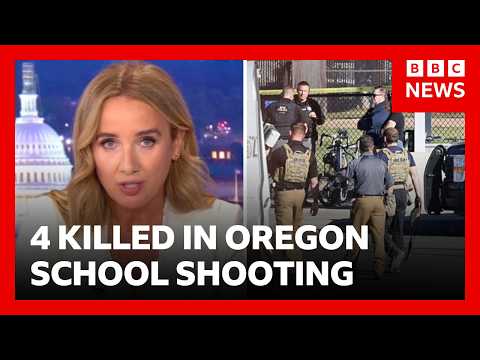 Three children, one teacher killed after 16-year-old opens fire at US school | BBC News