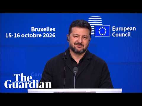 Zelenskyy smiles when asked if Trump is treating him as a ‘scapegoat’