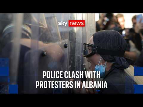 Anti-government demonstrations continue in Albania