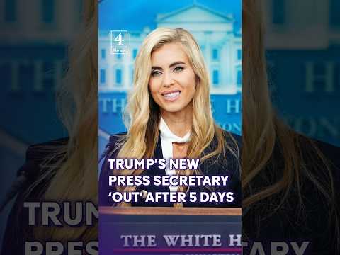 Trump’s new press secretary Katie Zacharia ‘reportedly fired’ after five days