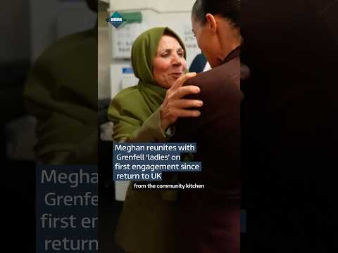 Meghan reunites with Grenfell ‘ladies’ on first engagement since return to UK