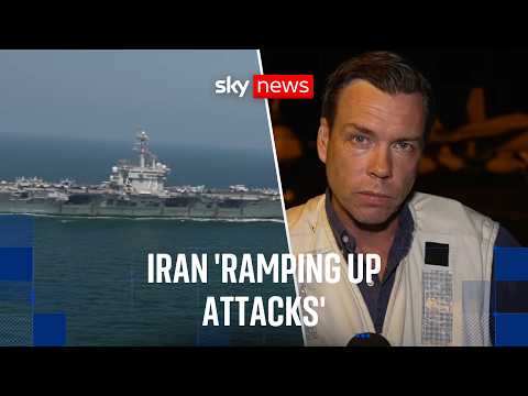 ‘The Iranians are still resisting’: Sky News joins U.S. Navy near Strait of Hormuz