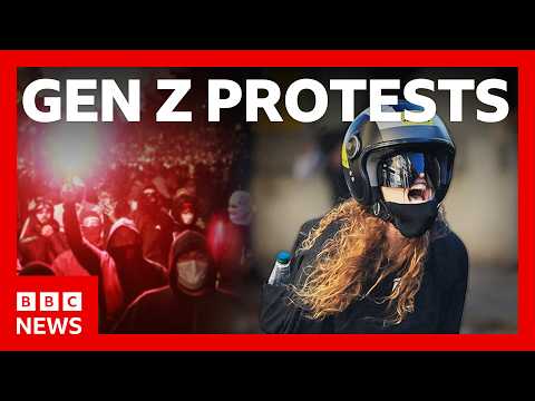 Gen Z is taking to the streets. But why? | BBC News