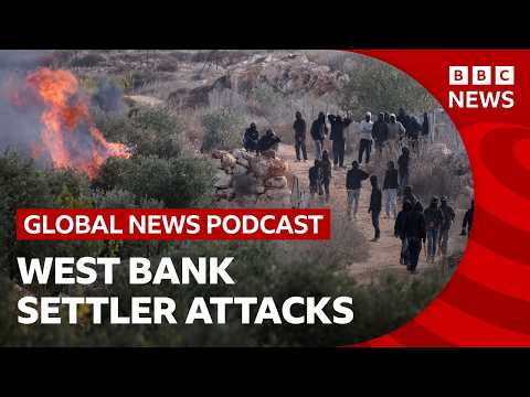 Settlers attack Palestinian olive farmers in West Bank | Global News Podcast