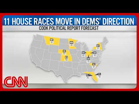 ‘Catastrophic’: Forecaster moves 11 more House races toward Dems