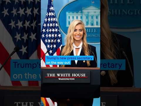 White House press secretary “let go” from the role after 5 days | DW News