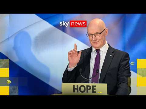SNP leader gives keynote speech at party conference in Aberdeen