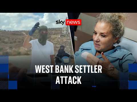 Masked Israeli settlers attack European diplomats and US journalist in West Bank
