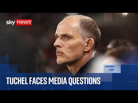Thomas Tuchel looks ahead to England’s match against Croatia