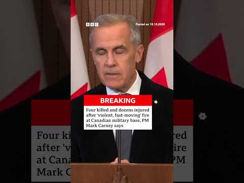 Four killed and dozens seriously injured in major fire at Canadian military base – Carney. #BBCNews