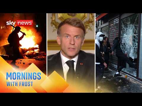 Macron says country feels ‘anger and shame’ as he calls for unity after worst riots in years