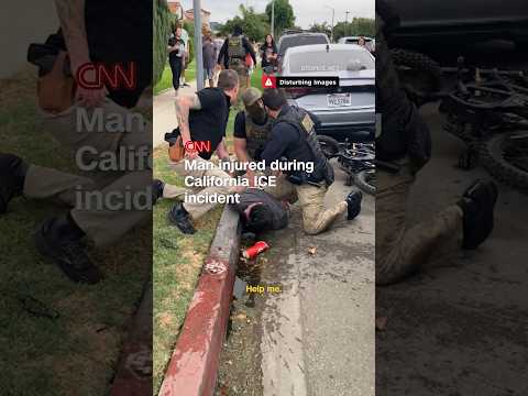 Man injured during California ICE incident