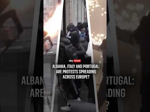 Are protests spreading across Europe?