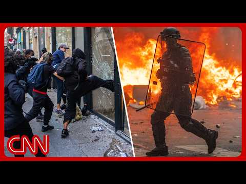 ‘A real escalation’: France protests boil over into violent riots